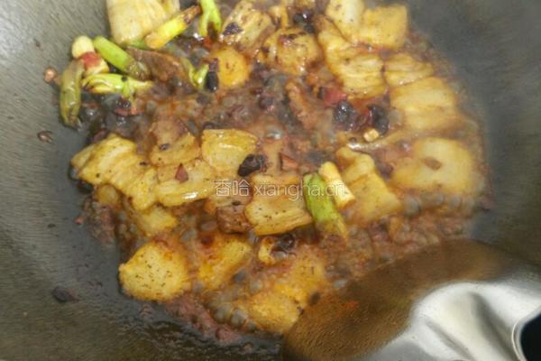 土豆回锅肉的做法图解15