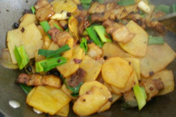 土豆回锅肉的做法图解17
