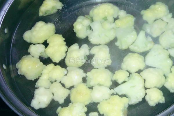 清炒花菜的做法图解4