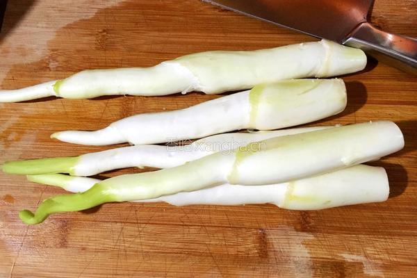 牛肉炒茭白的做法图解4