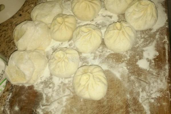 杂面羊肉煎包的做法图解5
