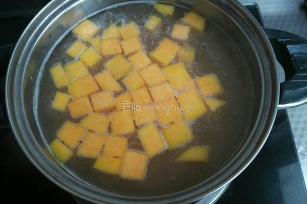 小米南瓜粥的做法图解4