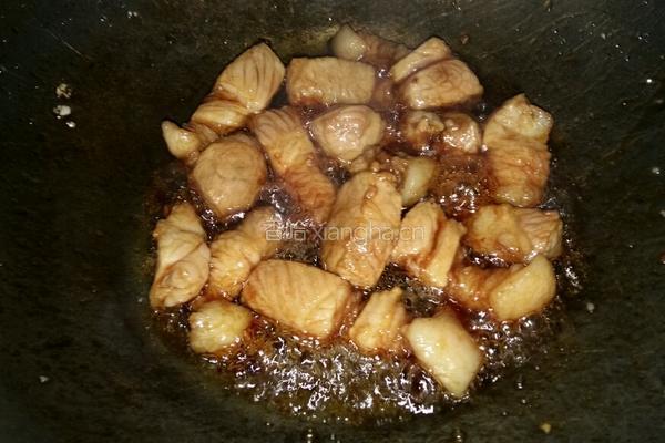红烧肉炖藕块的做法图解5