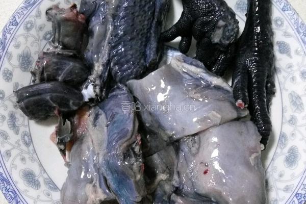 椰子煲乌鸡的做法图解5