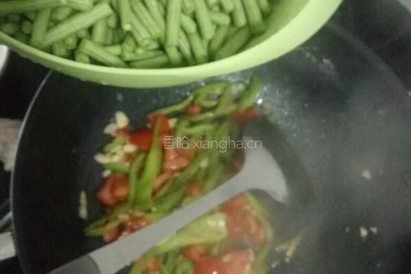 家常炒豆角之简单版的做法图解6