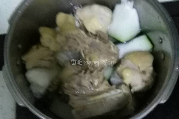 冬瓜老鸭汤的做法图解4