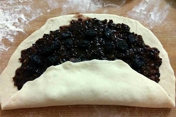 黑米葡萄干饼段的做法图解9