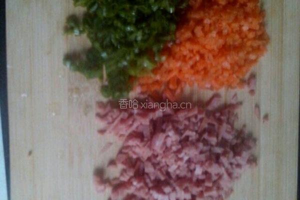 培根鸡蛋饼的做法图解1
