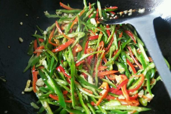 辣椒炒肉的做法图解6
