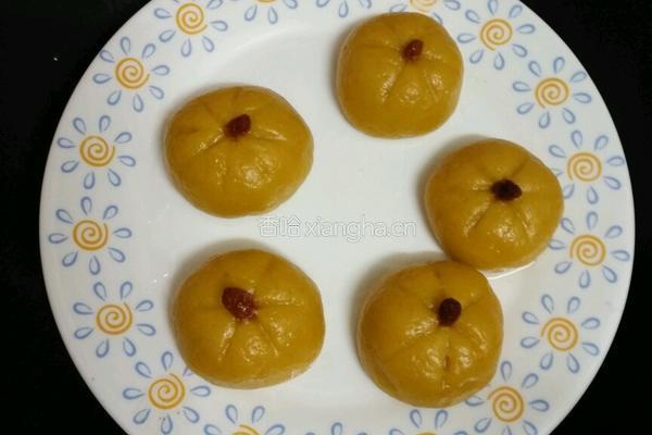 蒸南瓜饼