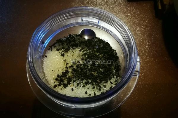 黑芝麻馅料的做法图解9