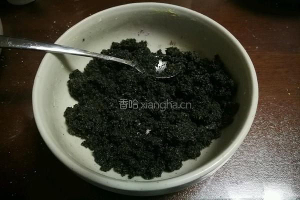 黑芝麻馅料的做法图解12