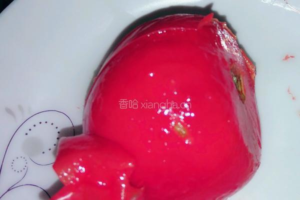 番茄炒花菜的做法图解5