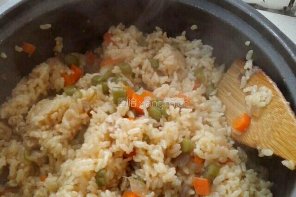豆角焖饭的做法图解6