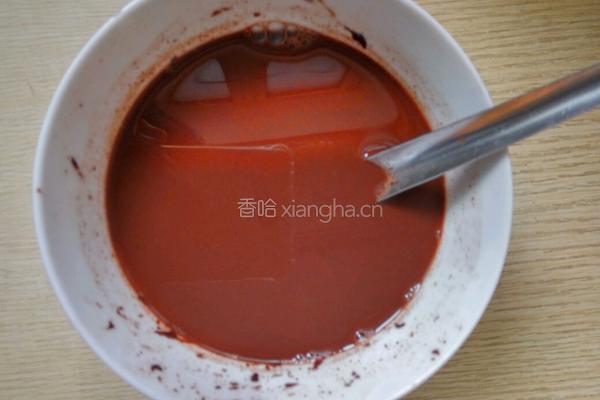 巧克力卷的做法图解2