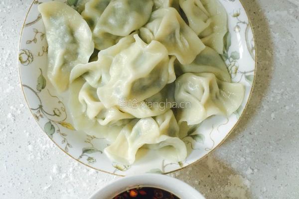 韭菜鸡蛋皮肉馅饺子的做法图解10