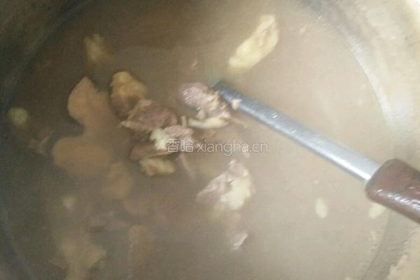 牛肉汤的做法图解4