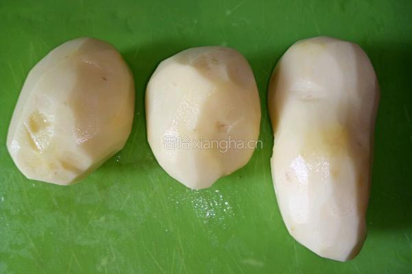 香煎土豆片的做法图解1