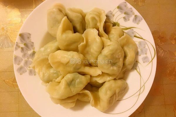 韭菜鸡蛋虾仁水饺的做法图解21