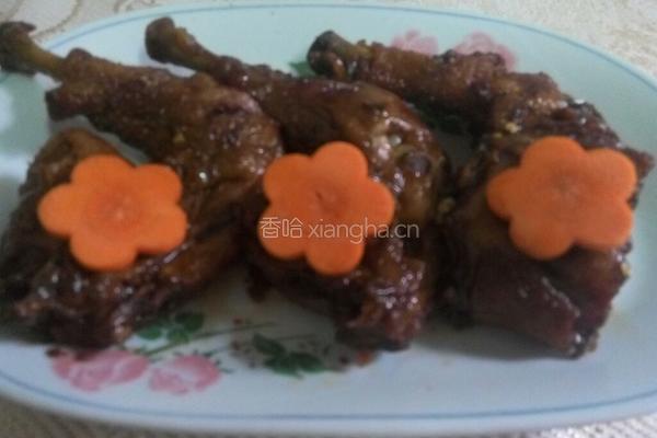 叉烧鸡腿的做法图解8