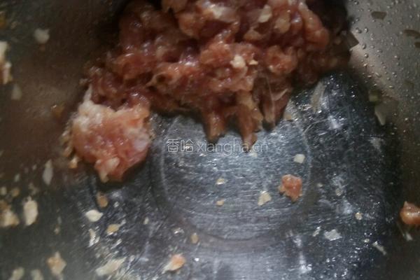 儿童豆角肉水饺（多菜少肉篇的做法图解1
