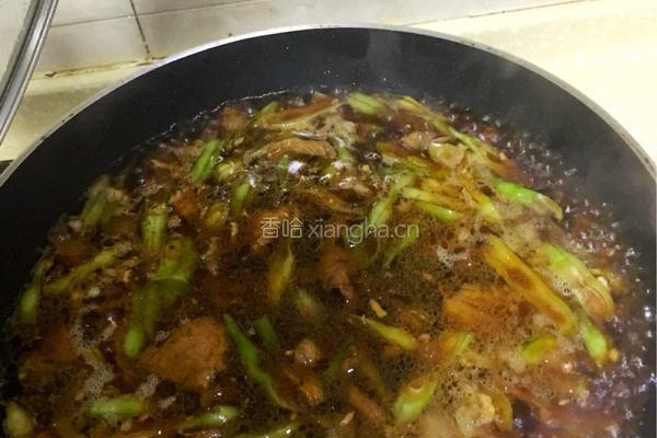豆角焖面的做法图解9