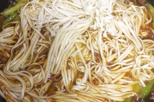 豆角焖面的做法图解10