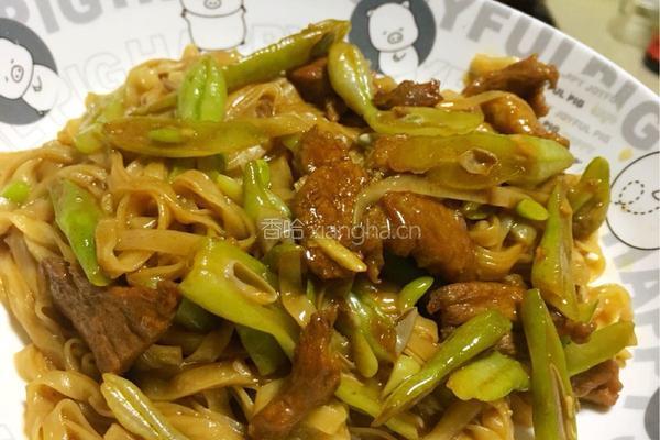 豆角焖面的做法图解12