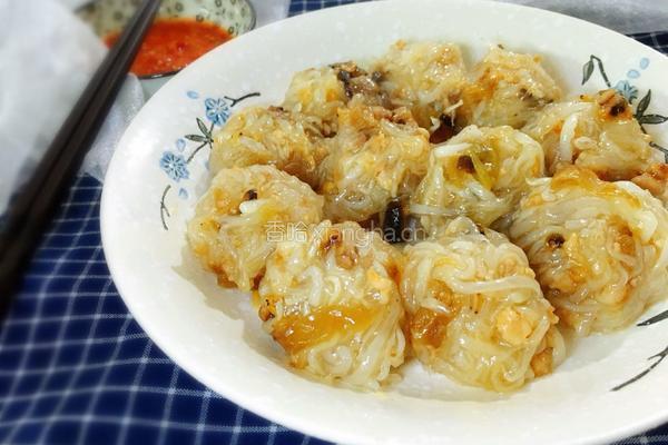 客家蒸萝卜丸子的做法图解21