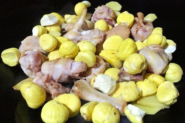 板栗焖鸡肉的做法图解9