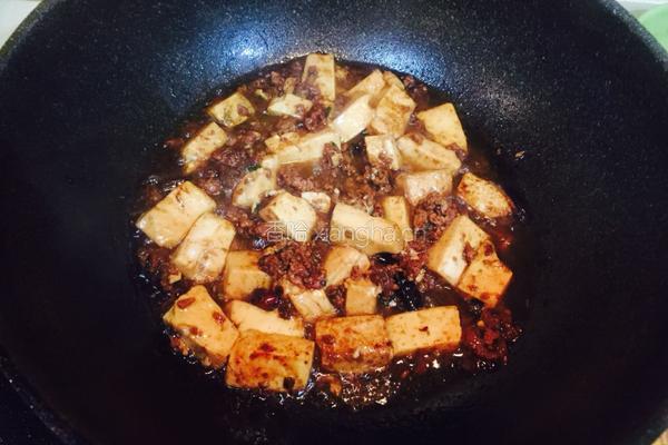 麻婆豆腐的做法图解4
