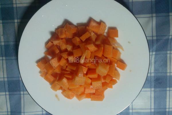 豌豆胡萝卜炒牦牛肉的做法图解4