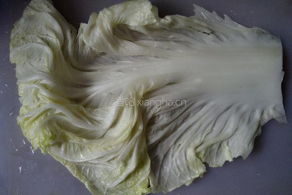 酸辣白菜的做法图解2