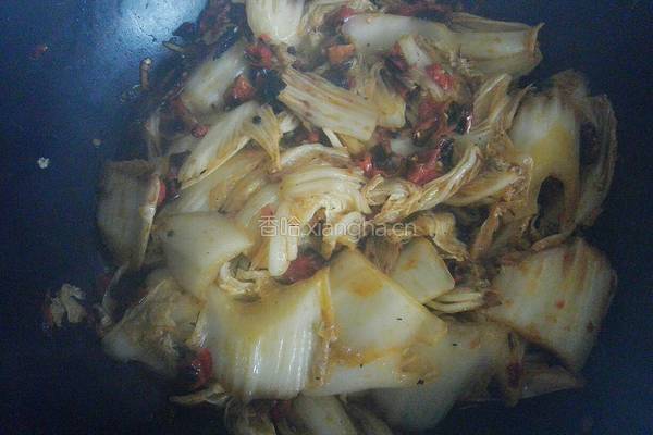 酸辣白菜的做法图解9