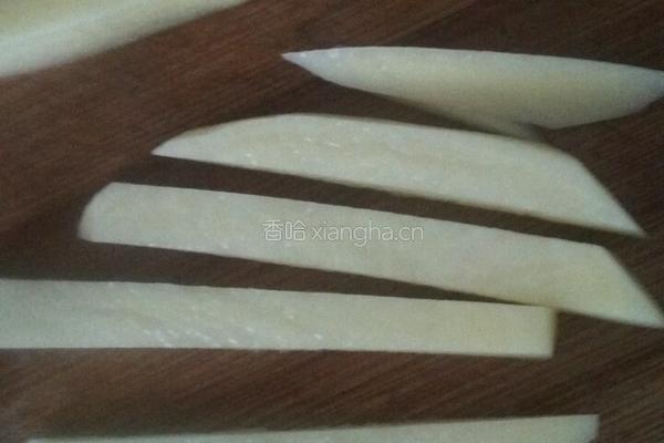 简单版炸薯条的做法图解3