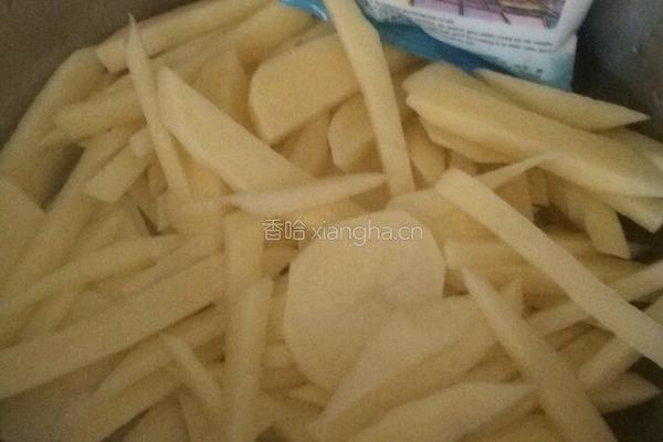 简单版炸薯条的做法图解6
