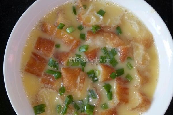 油条蒸鸡蛋的做法图解5