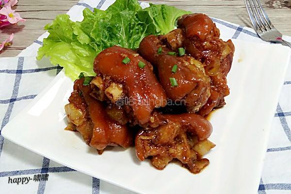 啤酒烧猪蹄的做法图解11