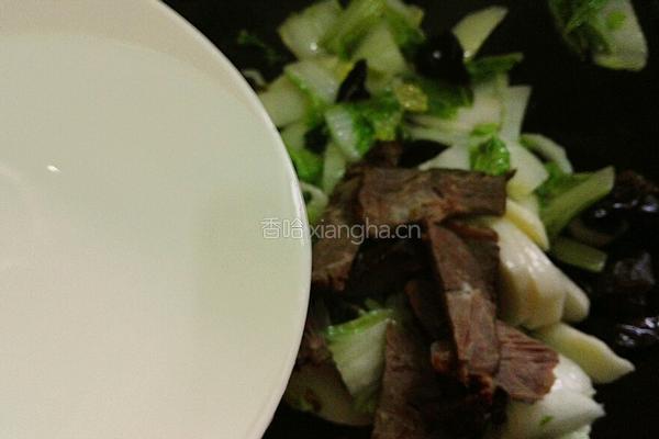 山药牛肉汤年糕的做法图解12