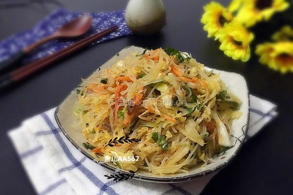 白菜拌粉丝的做法图解15