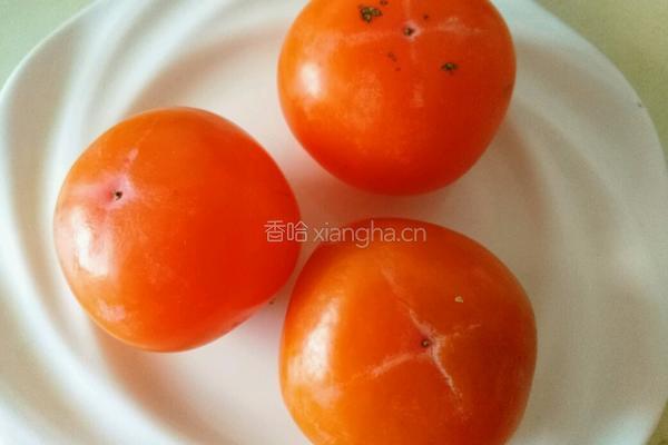芝香柿子饼的做法图解1