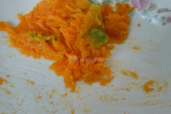无馅南瓜汤圆的做法图解1