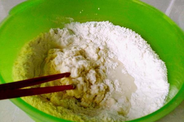 卷菜饼的做法图解2