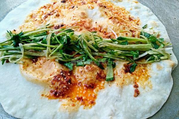 卷菜饼的做法图解11