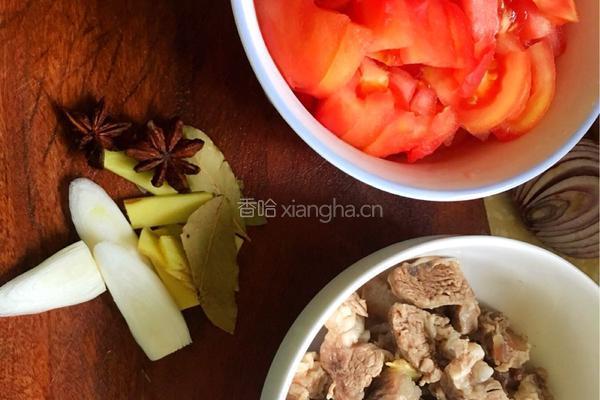 番茄土豆炖牛腩的做法图解1