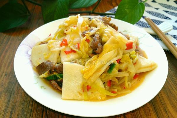 炒饵块的做法图解9