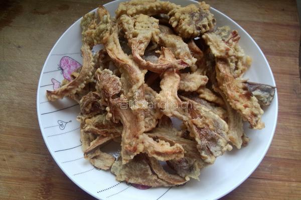 炸蘑菇的做法图解7