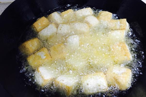 油炸豆泡的做法图解4