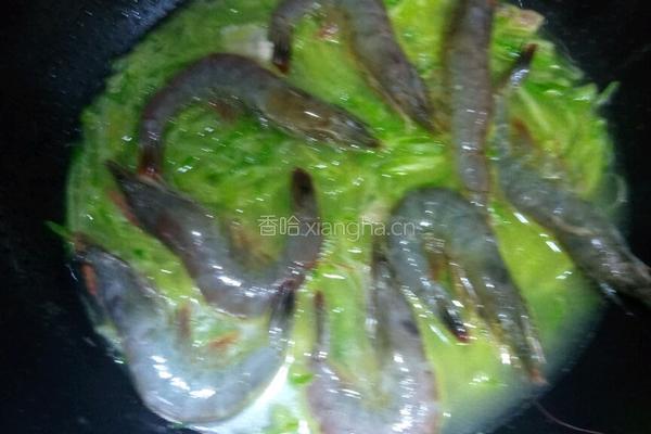 萝卜炖虾的做法图解6