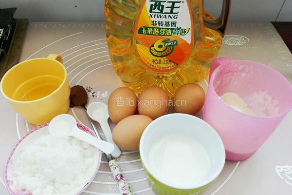 胚芽油蛋糕卷的做法图解2